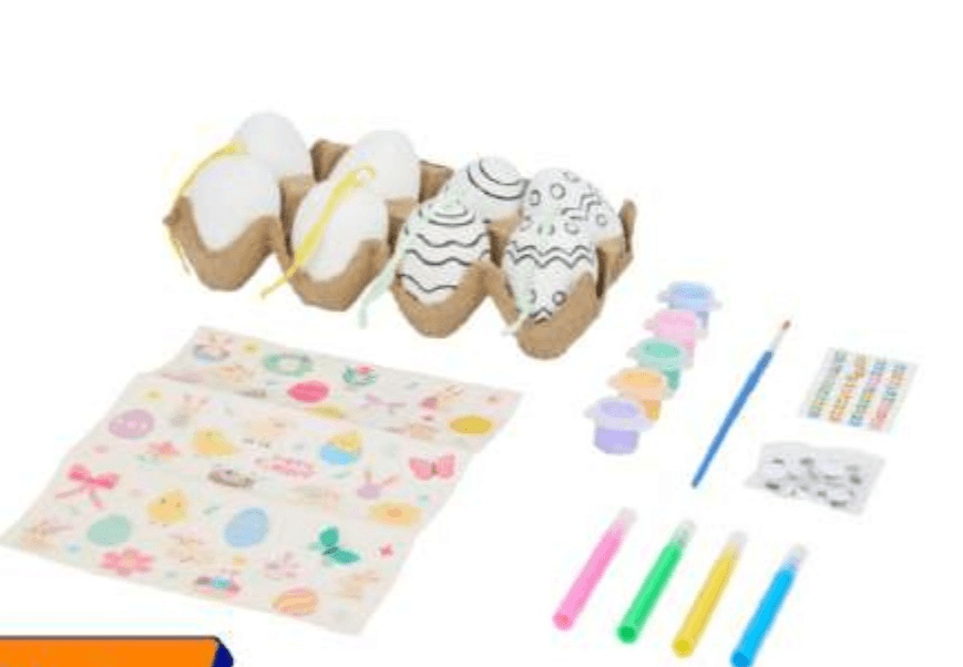 Uskrsna jaja - komplet za ručni rad 31-dijelni - Akcija u trgovini Action