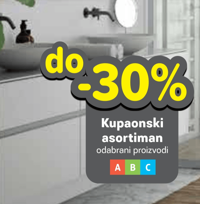 Kupaonski asortiman - Akcija u trgovini Plodine