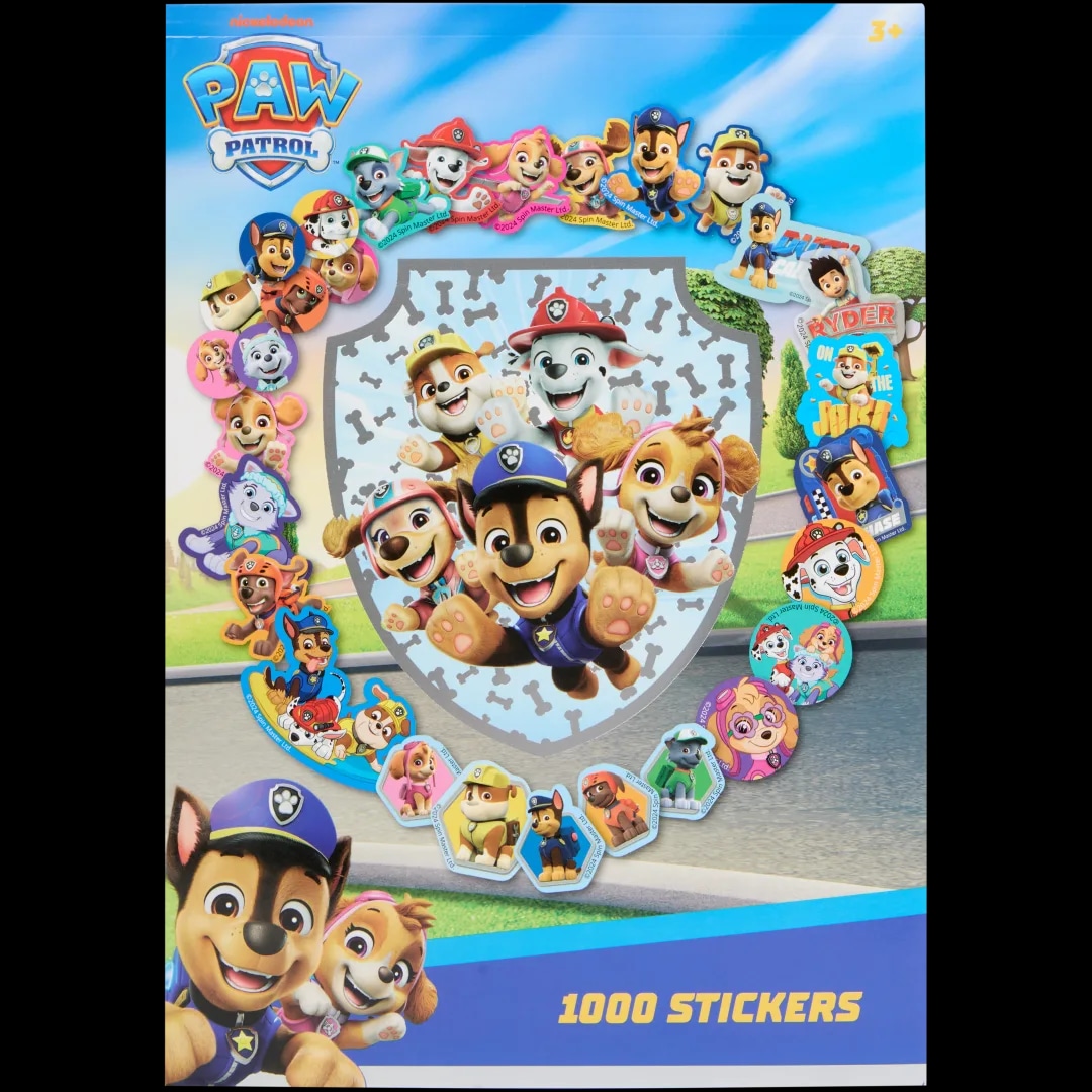 Paw Patrol Knjižica s naljepnicama 20 listova - Akcija u trgovini Action