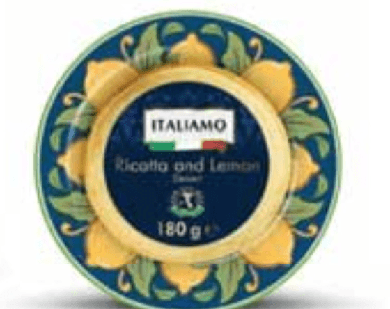 Mini ricotta limun 180 g Italiamo - Akcija u trgovini Lidl