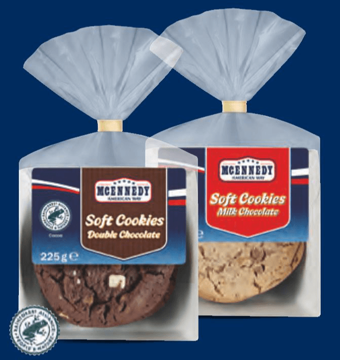 MCENNEDY Soft Cookies 225 g - Akcija u trgovini Lidl