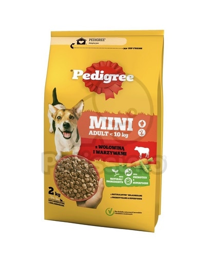 Pedigree Suha hrana za pse Mini 2 kg - Akcija u trgovini KTC