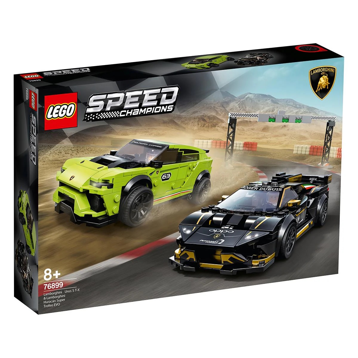 LEGO Speed Champions Lamborghini Huracán & Lamborghini Urus 607 pcs - Akcija u trgovini Konzum