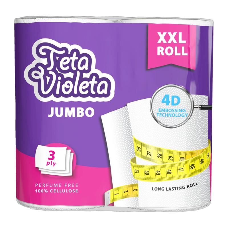 Teta Violeta Jumbo ručnici 2 role - Akcija u trgovini Djelo