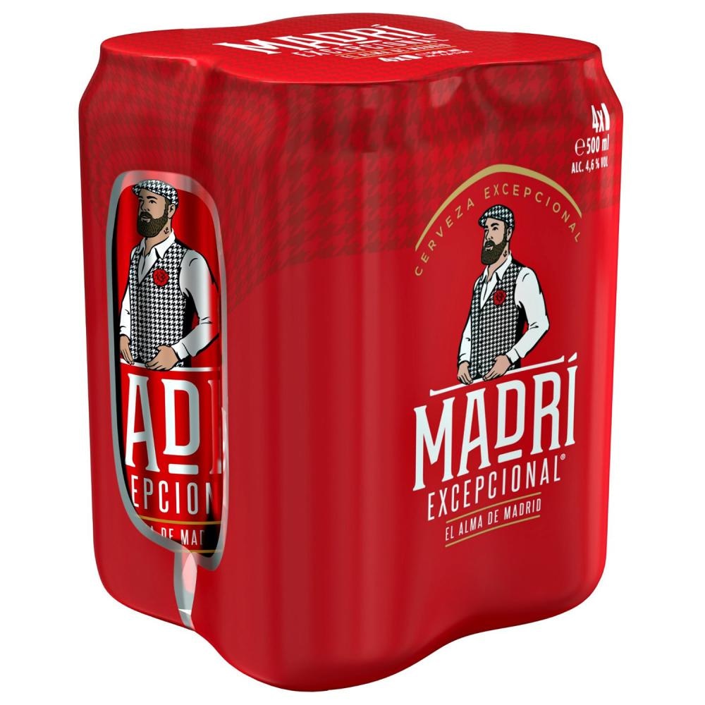 Madri Premium lager pivo 4 x 0.5 l - Akcija u trgovini Lidl