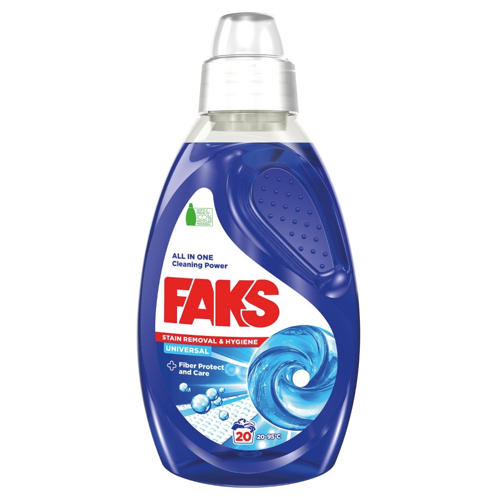 Faks tekući deterdžent za pranje rublja Universal 900 ml - Akcija u trgovini Dm