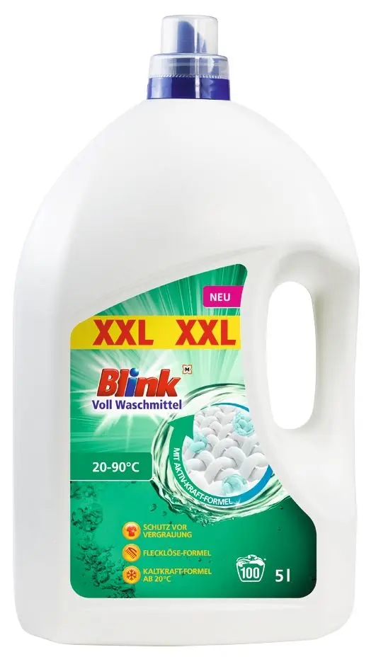 Blink XXL tekuće sredstvo za pranje rublja 5 L - Akcija u trgovini Mueller