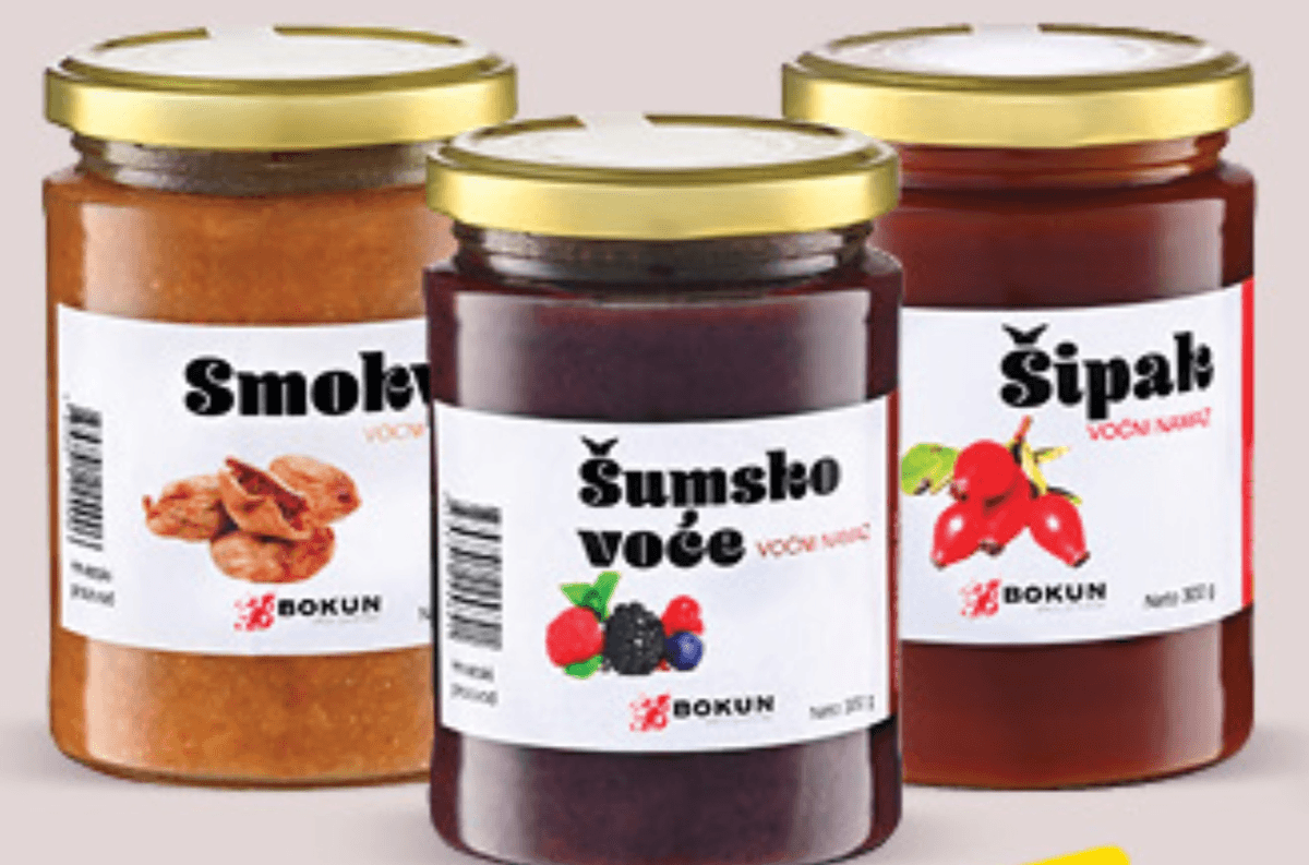 Bokun Voćni namaz 300g-330g - Akcija u trgovini Konzum