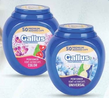 Gallus Kapsule za pranje rublja 30-50 komada - Akcija u trgovini Plodine