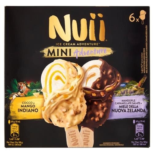 Nuii Mini Adventure 6 x 55 ml/ 253 g ili 264 g Akcija u trgovini Stanić Diskont