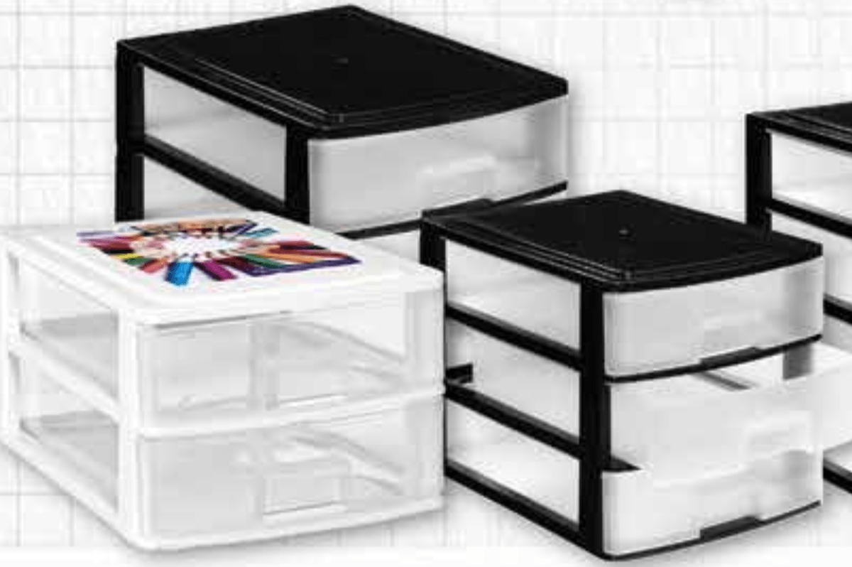 Great Plastic PVC spremnici s ladicama - Akcija u trgovini Plodine