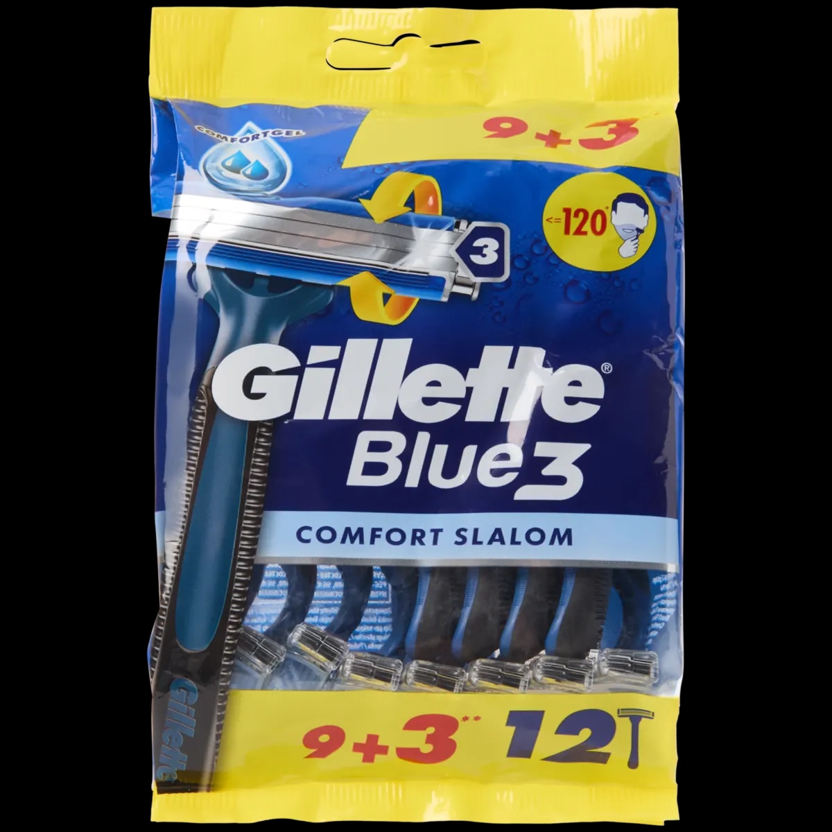 Jednokratne britvice Gillette Blue3 12 komada - Akcija u trgovini Action