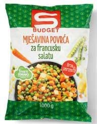 Mješavina povrća za francusku salatu S-BUDGET 1 kg - Akcija u trgovini Interspar