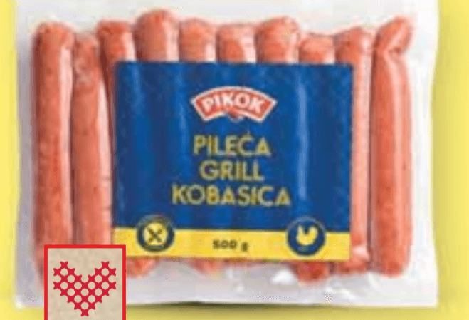 Pikok Pileća grill kobasica 500 g - Akcija u trgovini Lidl