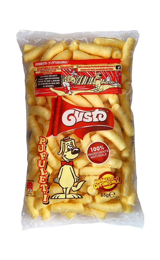 Pufuleti 85 g Gusto - Akcija u trgovini Bakmaz