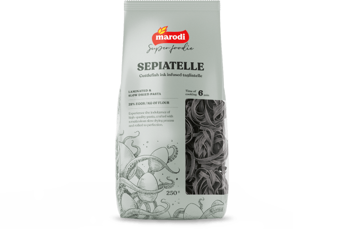 Marodi Tjestenina Sepiatelle 250 g - Akcija u trgovini Kaufland