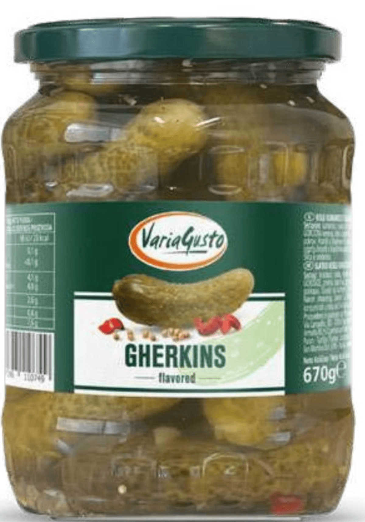 Kiseli krastavci 300 g Varia Gusto - Akcija u trgovini Eurospin