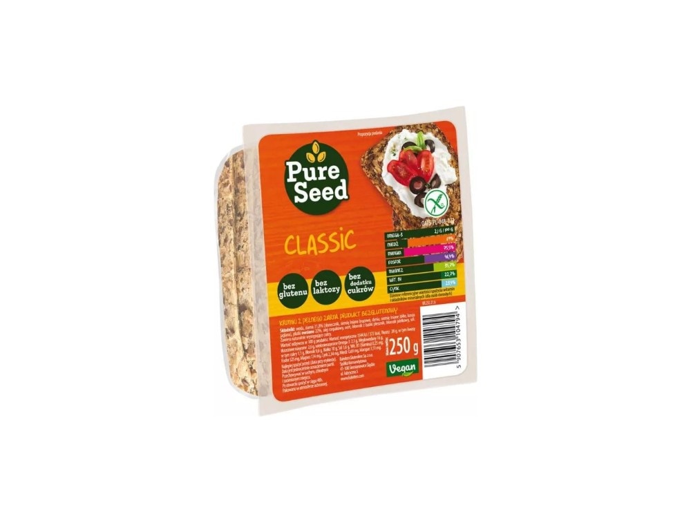 Kruh sa sjemenkama 250g Pure Seed Akcija u trgovini Vrutak
