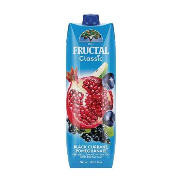 Sok Classic Nektar crni ribiz-nar-jabuka 1 l Fructal - Akcija u trgovini NTL