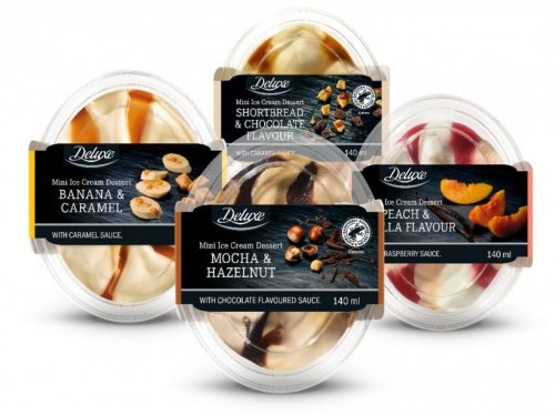 Deluxe Mini sladoledni desert 140 ml - Akcija u trgovini Lidl