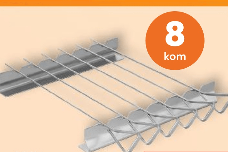 Štapići za ražnjiće 8 kom GRILL MEISTER - Akcija u trgovini Kaufland