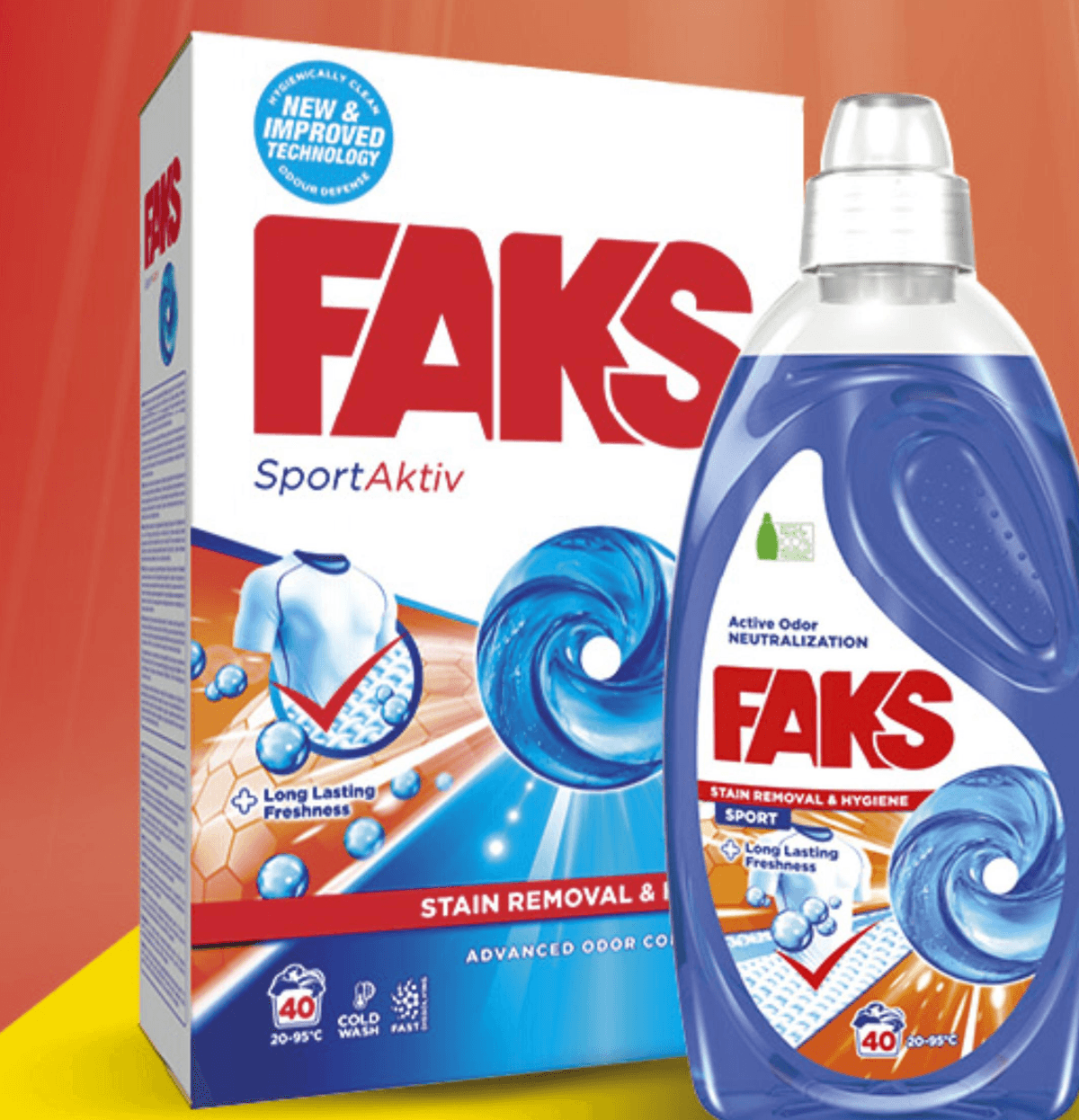Deterdžent Faks SportAktiv 40 pranja - Akcija u trgovini Boso