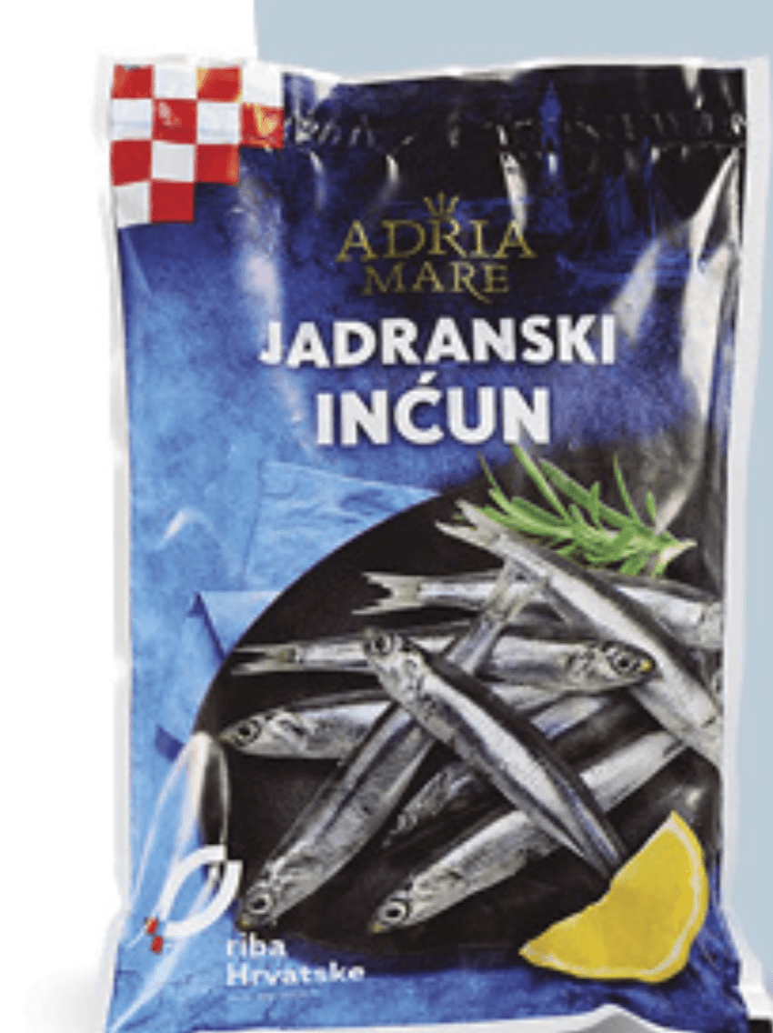 Adria Mare Jadranski inćun 1kg - Akcija u trgovini Konzum