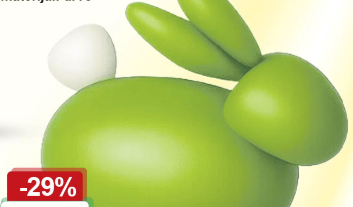 Figura Zec - Akcija u trgovini KTC