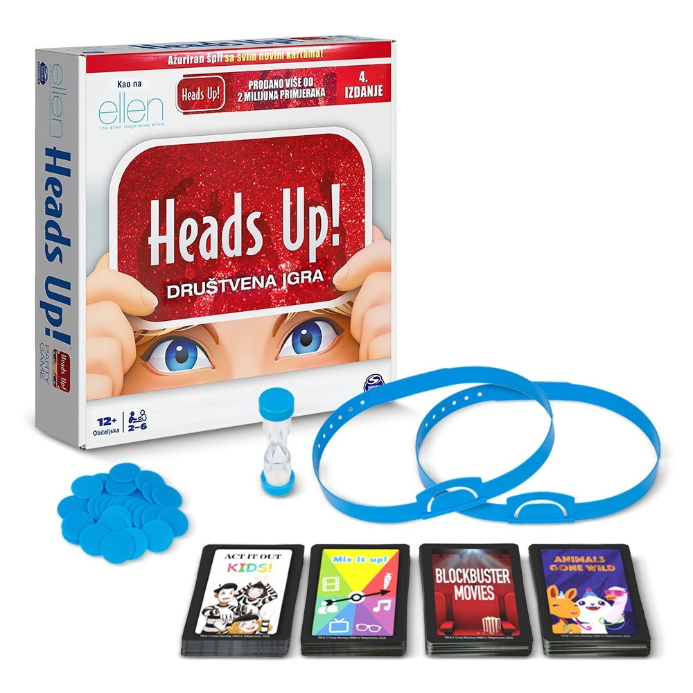 Društvena igra Head's Up Heads Up! - Akcija u trgovini Mueller