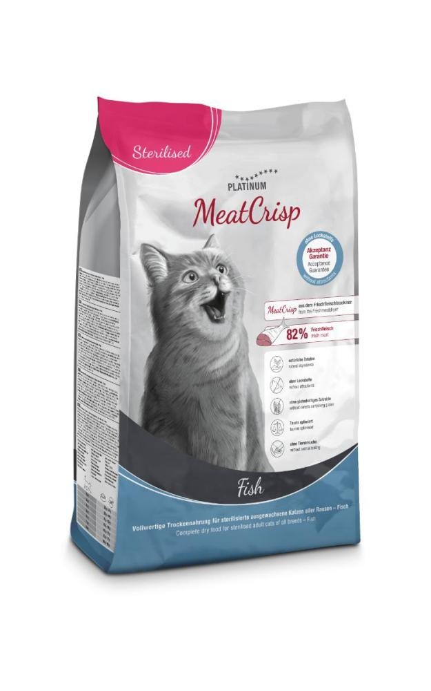 Platinum Sterilised MeatCrisp riba 400 g - Akcija u trgovini Zoo City