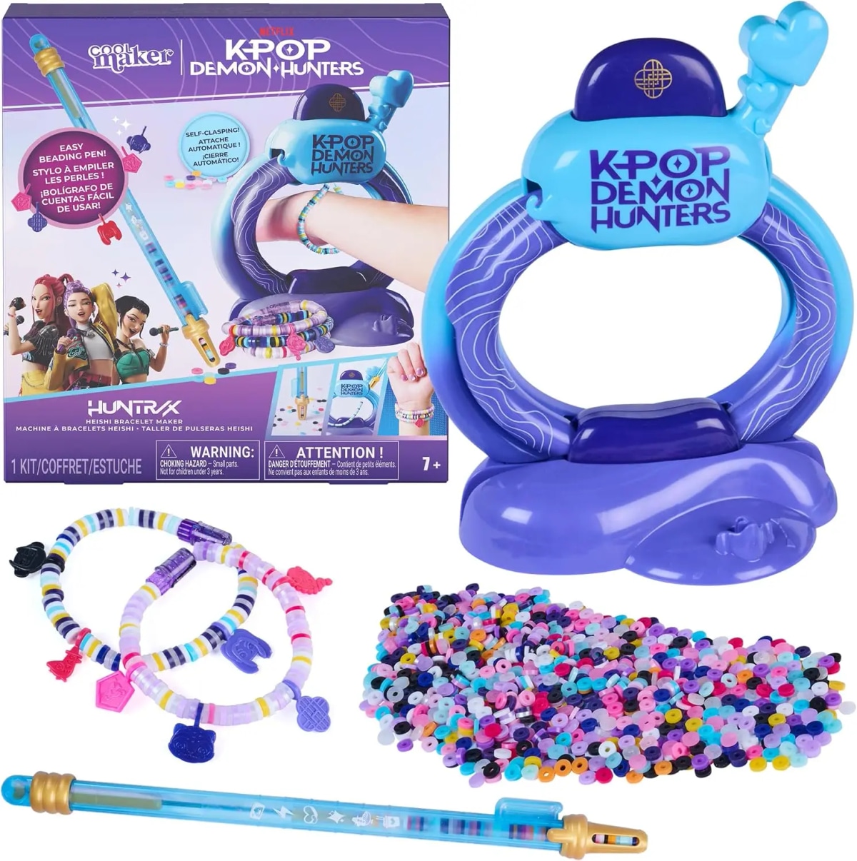 Set za izradu narukvica K-Pop 1 set Huntrix Akcija u trgovini Interspar