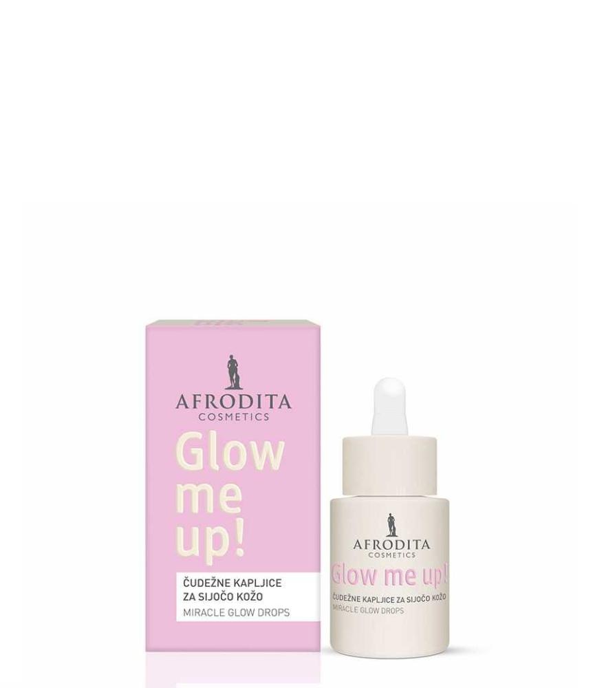 Afrodita čudesne kapi za sjajnu kožu Glow me up! 25 ml - Akcija u trgovini Dm