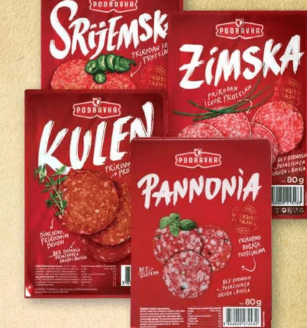 Salama narezak 80 g Podravka - Akcija u trgovini Plodine