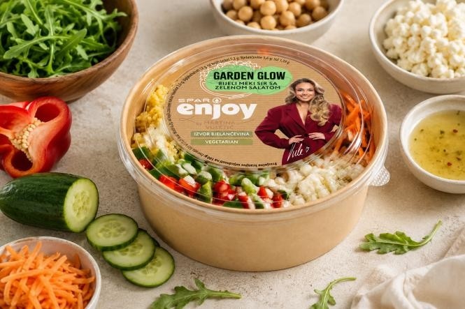 Garden Glow salata 350 g SPAR enjoy Akcija u trgovini Interspar