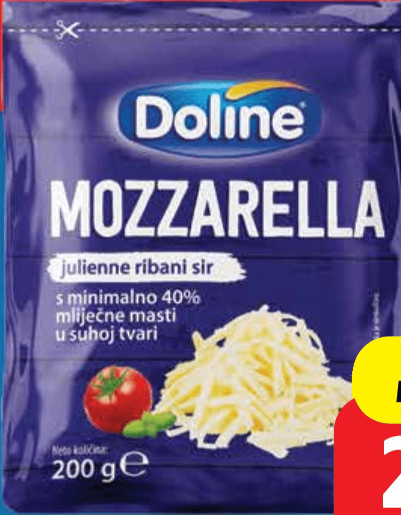 Doline Mozzarella 200 g - Akcija u trgovini Plodine
