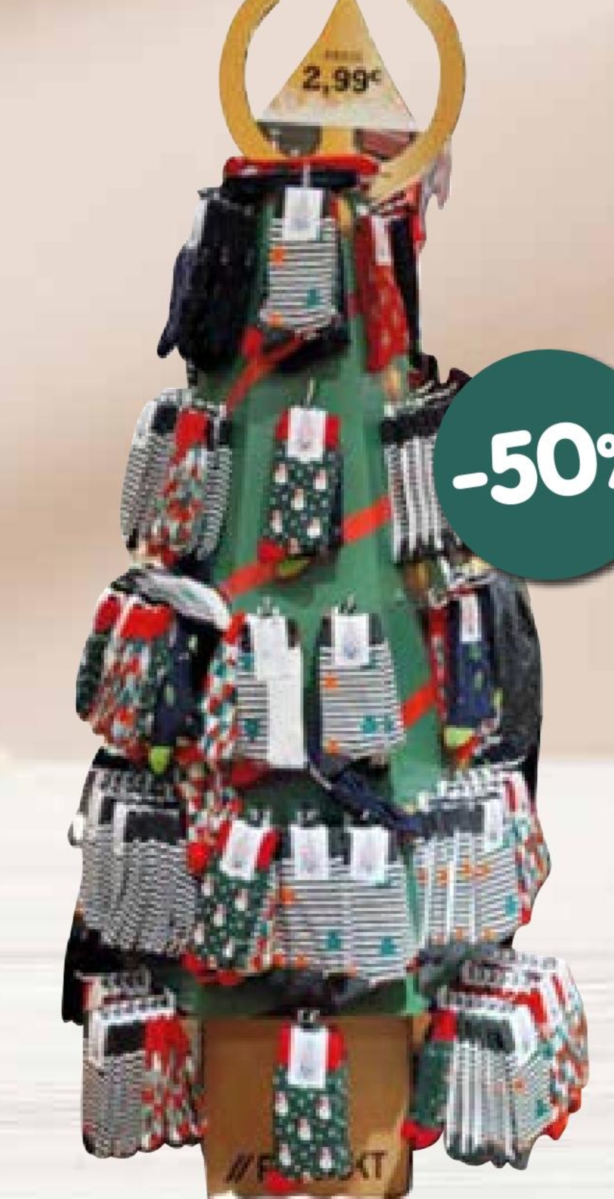 Božićne čarape 1 par - Akcija u trgovini Interspar