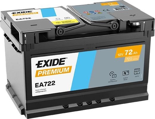 Akumulator Exide 72AH - Akcija u trgovini Tokić