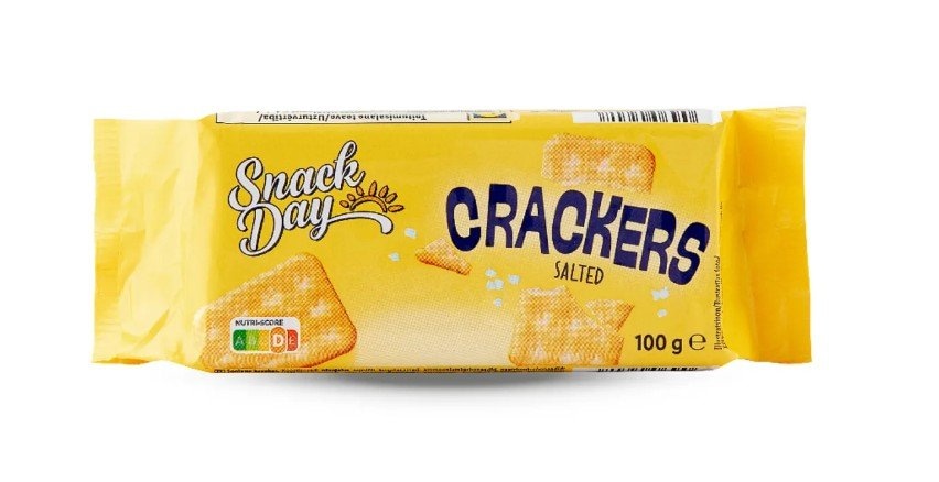 Krekeri 100 g Snack day - Akcija u trgovini Lidl