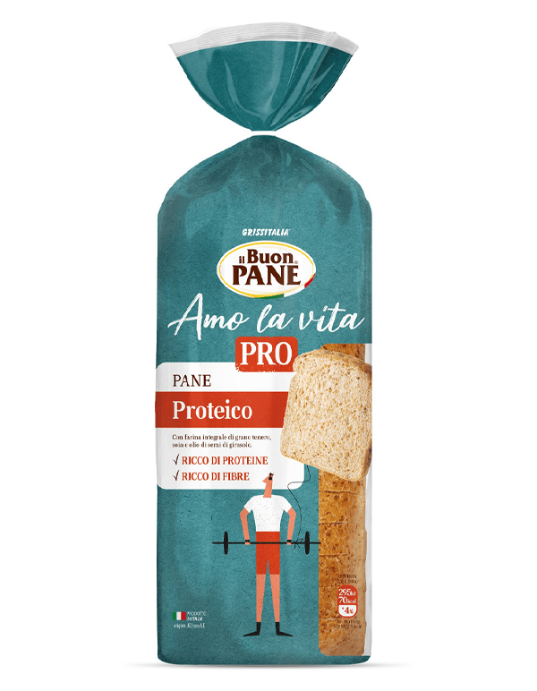 Il Buon Pane Amo la vita Proteico 400g Grissitalia Il Buon Pane - Akcija u trgovini Žabac