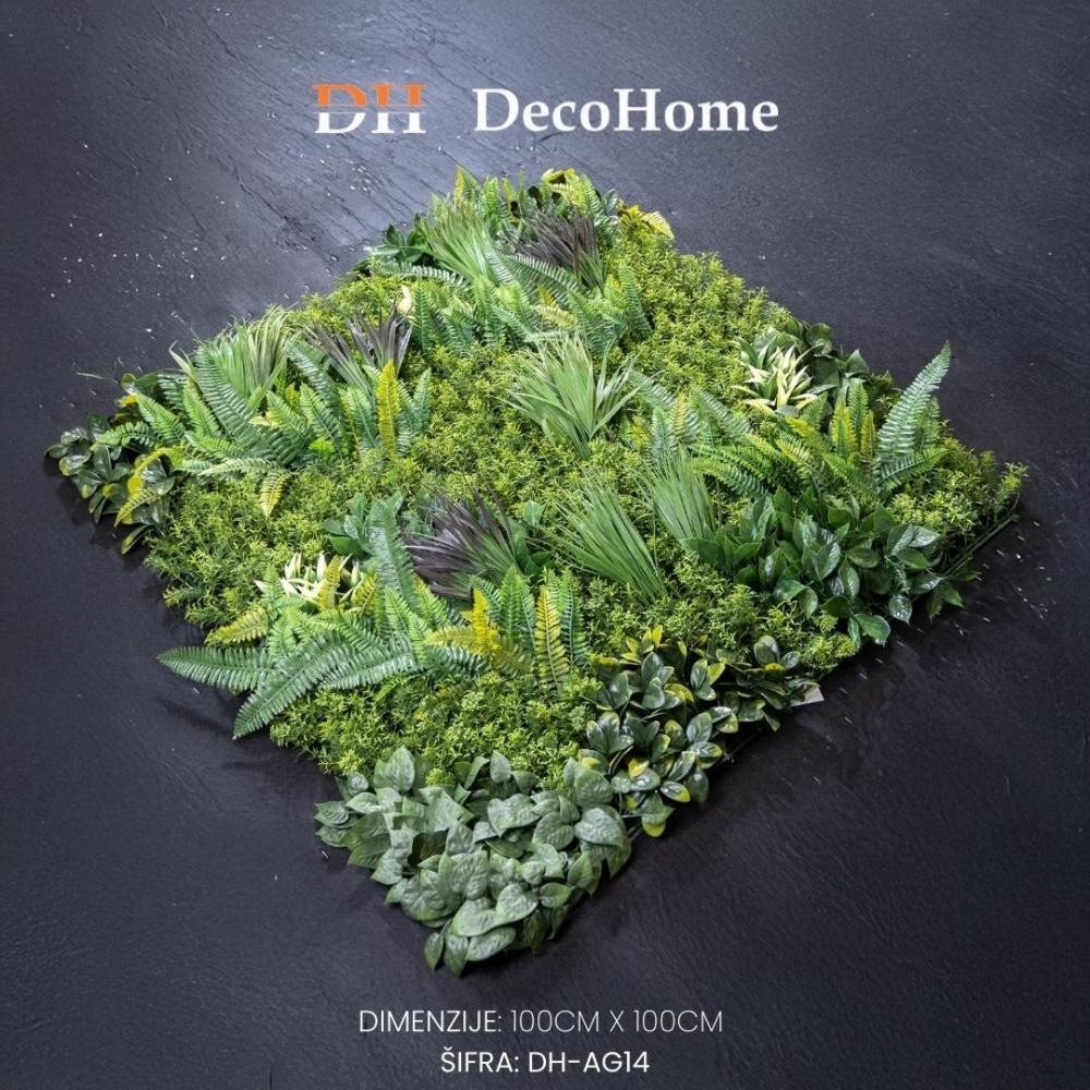 Zelenilo Umjetno DH-AG14 1000x1000 mm - Akcija u trgovini Vinkoprom
