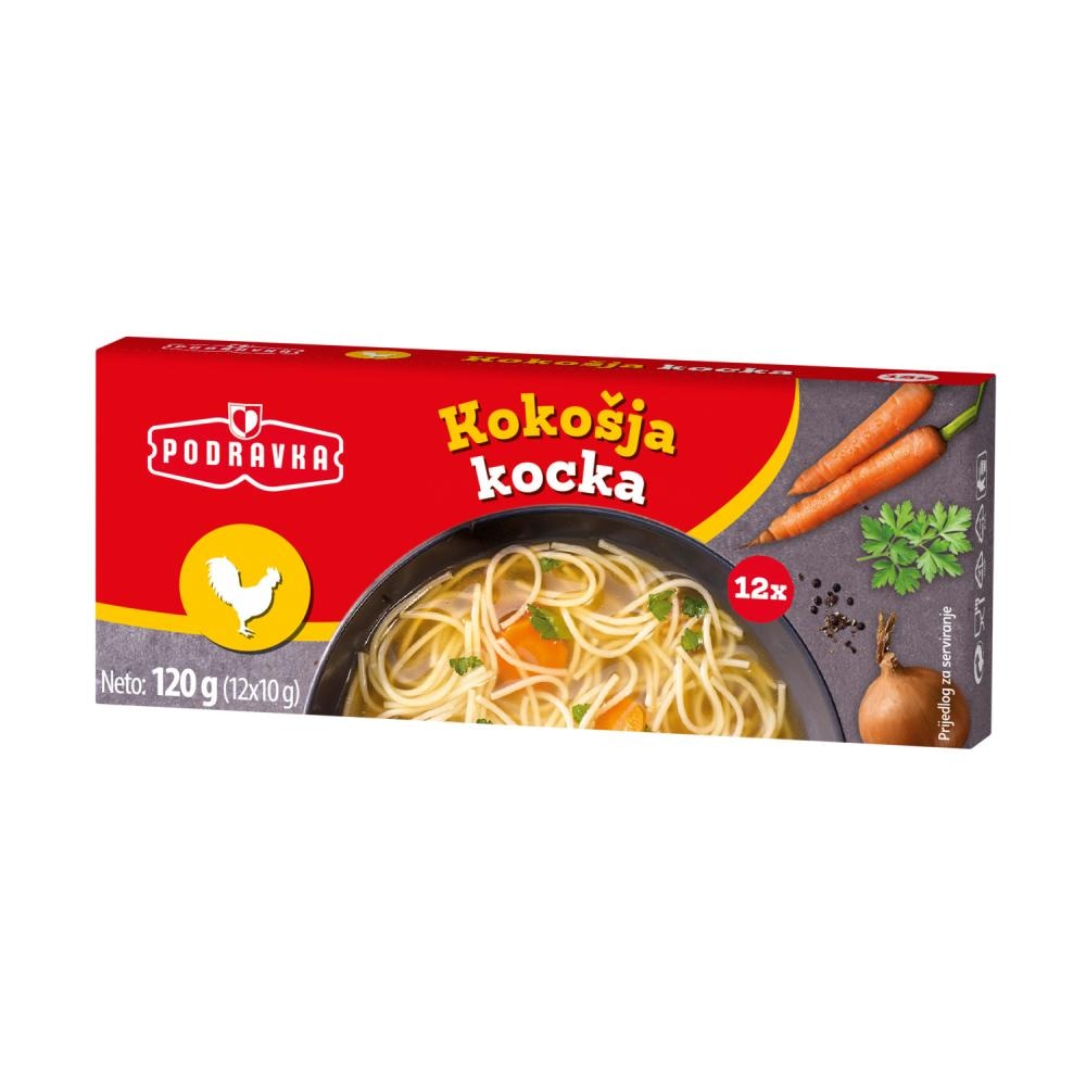 Podravka Kocka za juhu 12 x 10 g - Akcija u trgovini Tommy