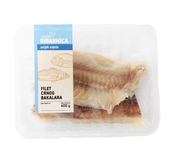 Svježi filet crnog bakalara 400 g - Akcija u trgovini Lidl