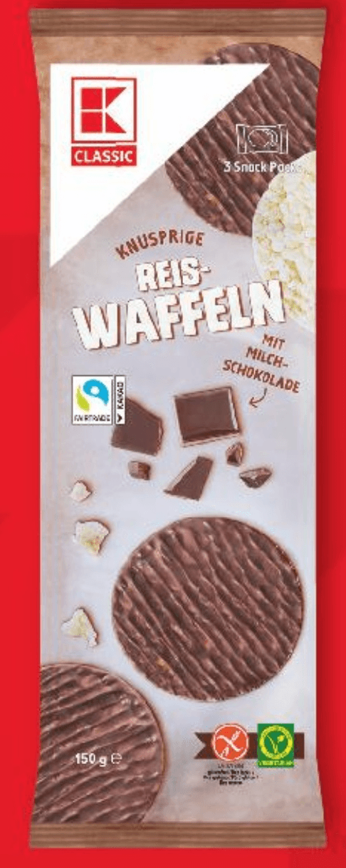 Classic Rižini vafli 150 g - Akcija u trgovini Kaufland