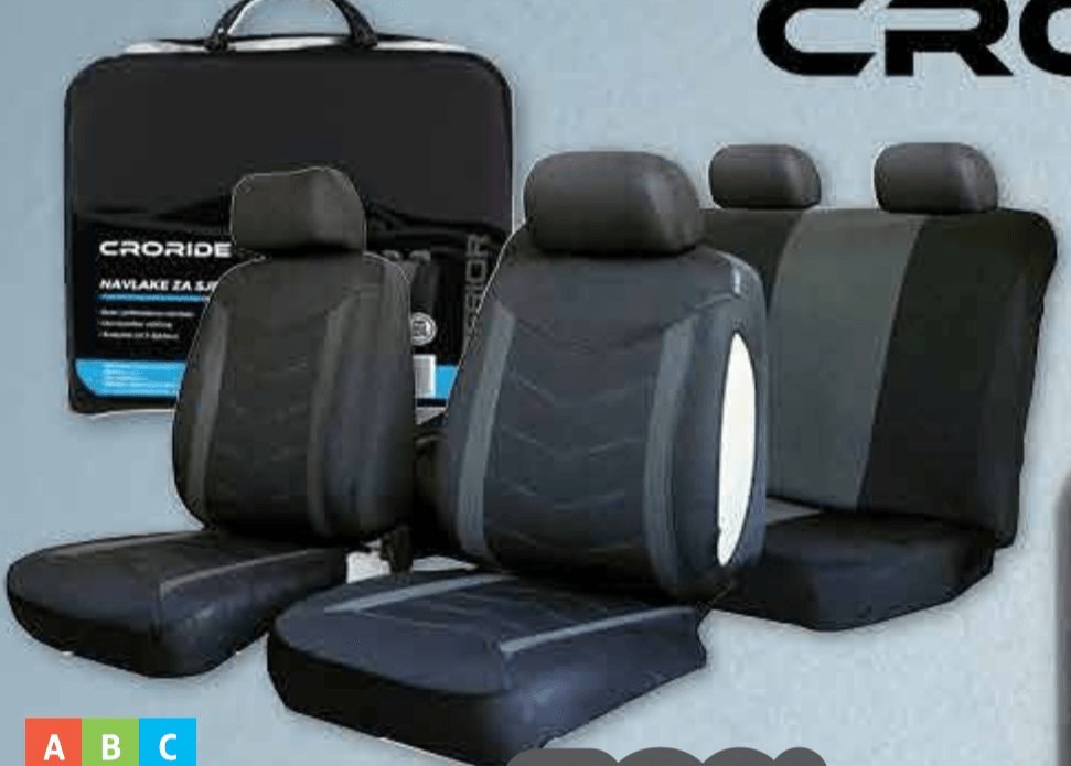 CRORIDE Navlake za auto sjedala - Akcija u trgovini Plodine