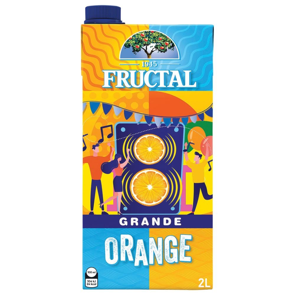 Piće Fructal Grande naranča 2 l - Akcija u trgovini Boso