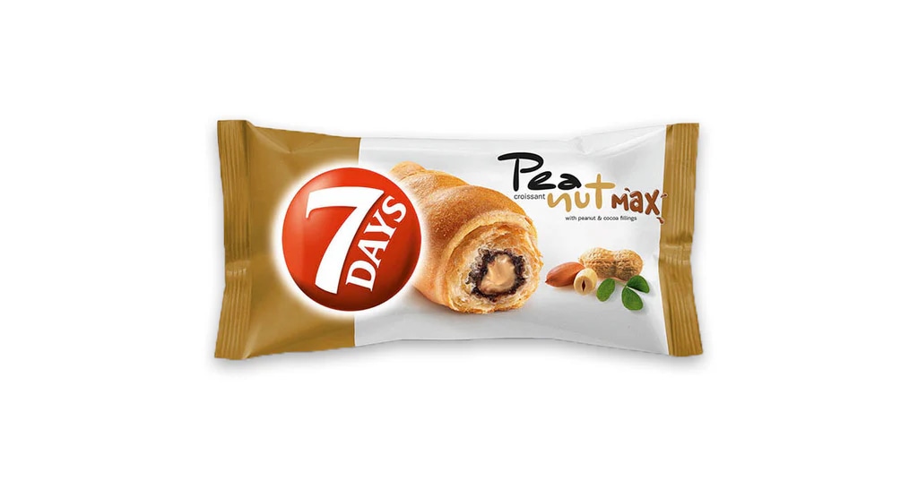 7 Days Croissant Peanut max 80g Akcija u trgovini Žabac