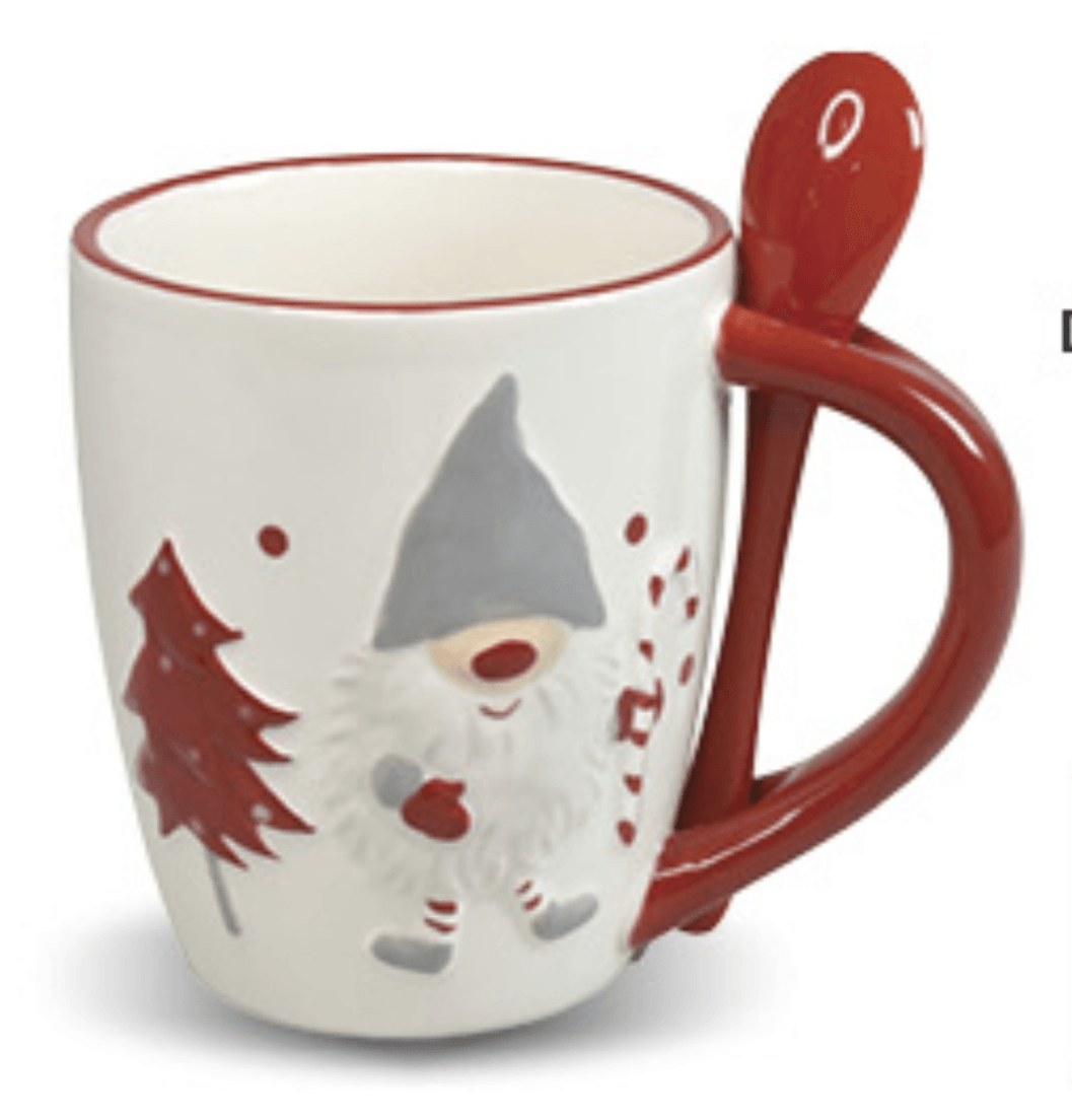 Šalica i žlica Djed Božićnjak set - Akcija u trgovini Konzum