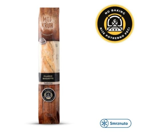 Moj kruh Baguette bijeli kruh 260 g - Akcija u trgovini Lidl