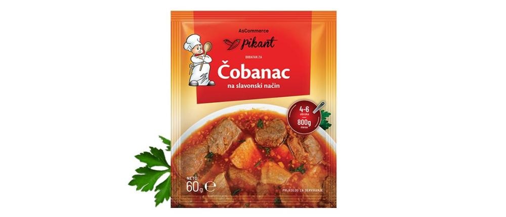 Pikanti za čobanac Ascommerce 60g - Akcija u trgovini KTC