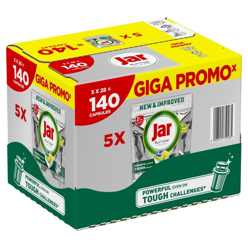 Jar Tablete za perilicu posuđa 5x 28 komada - Akcija u trgovini Plodine